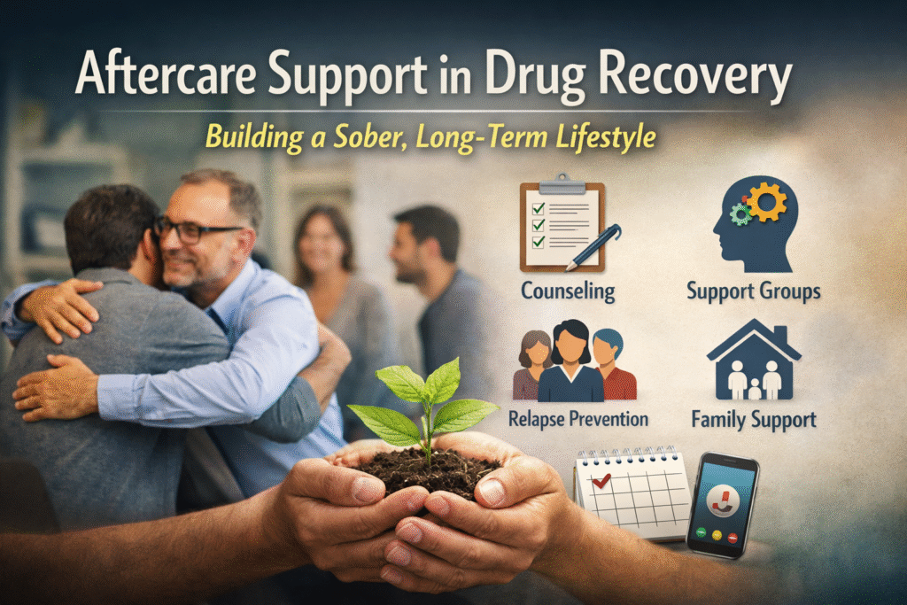 Aftercare Support in Drug Recovery