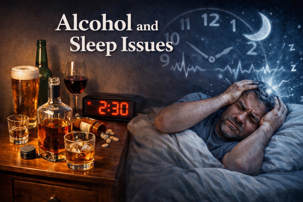 alcohol and sleep issues