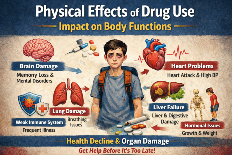 Physical Effects of Drug Use – Impact on Body Functions