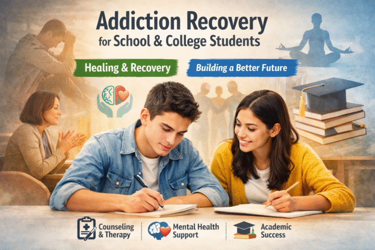 Addiction Recovery for School-Going and College-Going Students
