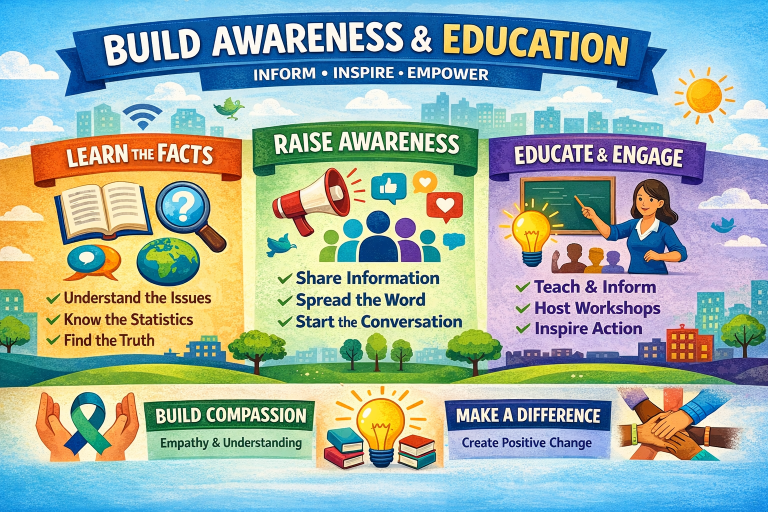 Build Awareness and Education