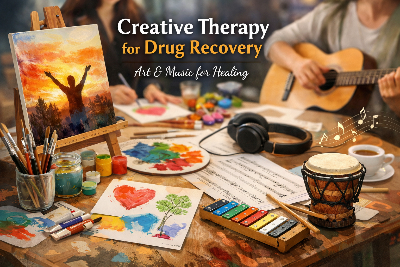 art and music therapy