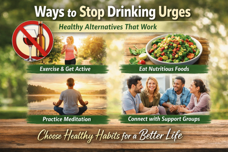 Ways to Stop Drinking Urges – Healthy Alternatives That Work