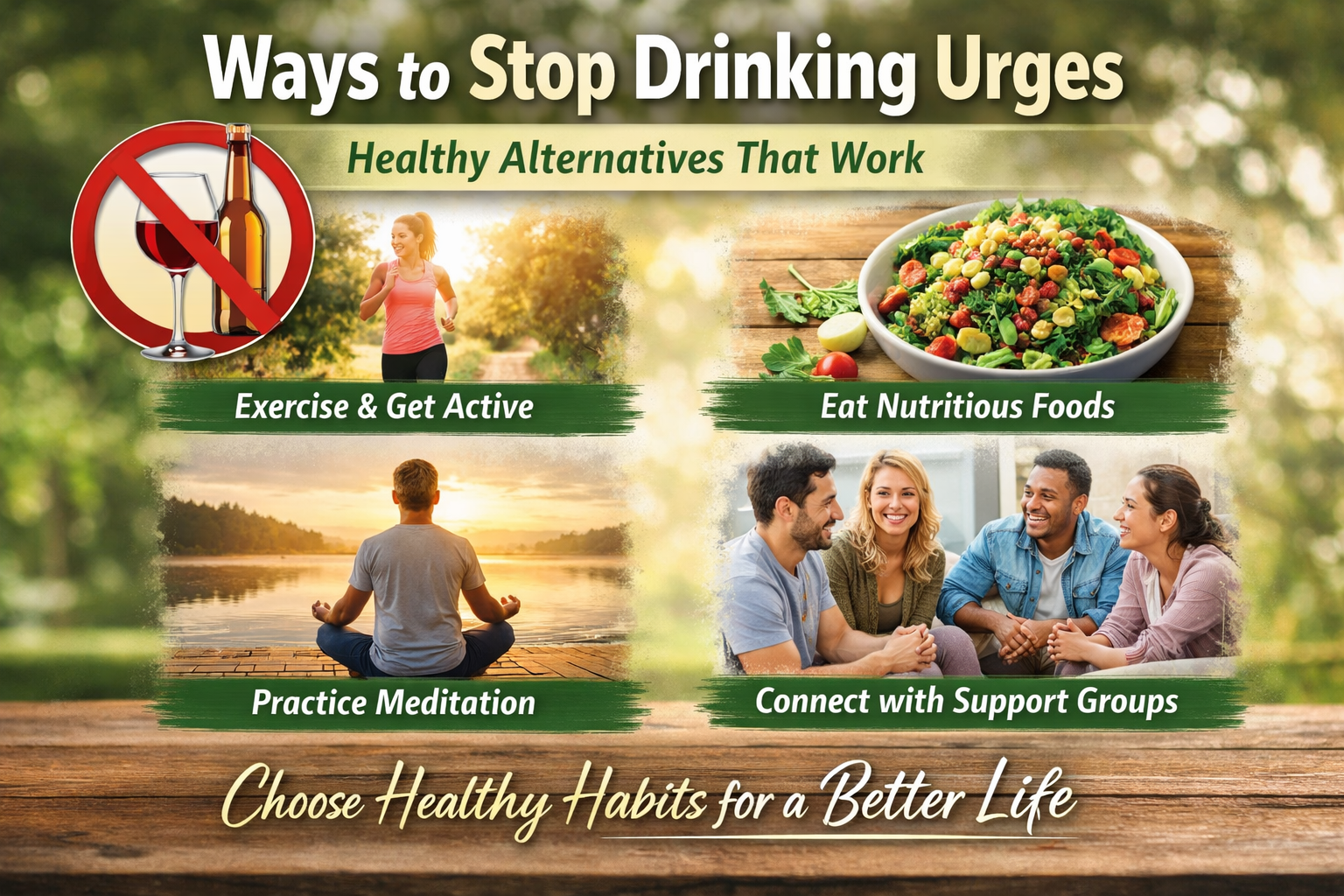 Ways to Stop Drinking Urges – Healthy Alternatives That Work