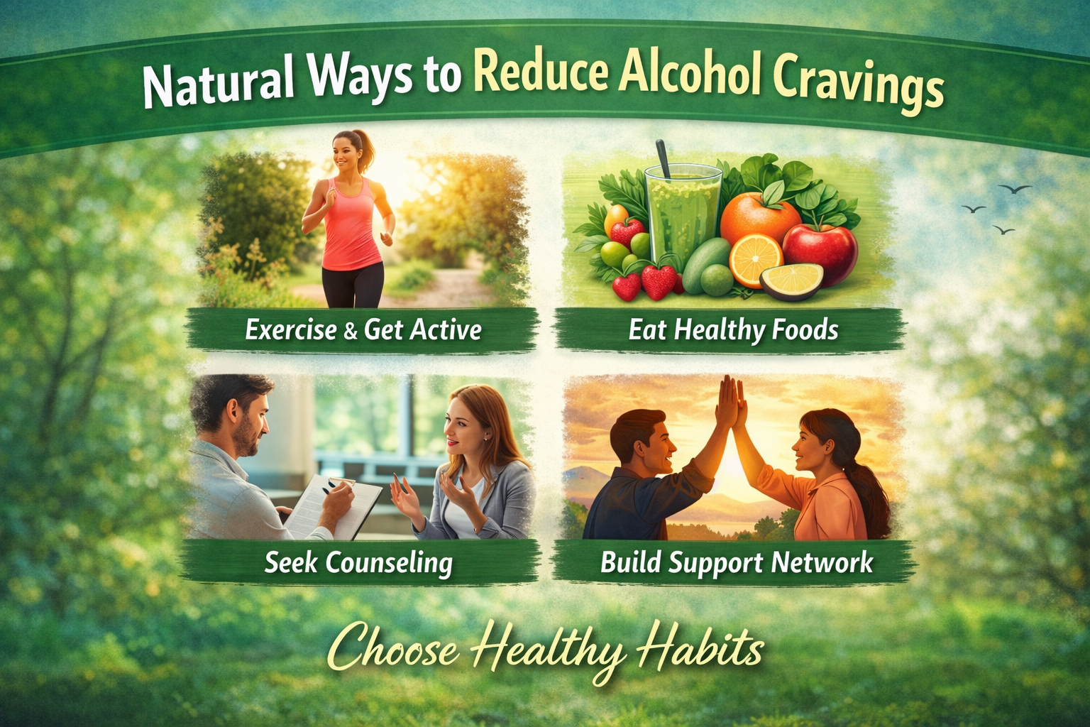 Natural Ways to Reduce Alcohol Cravings