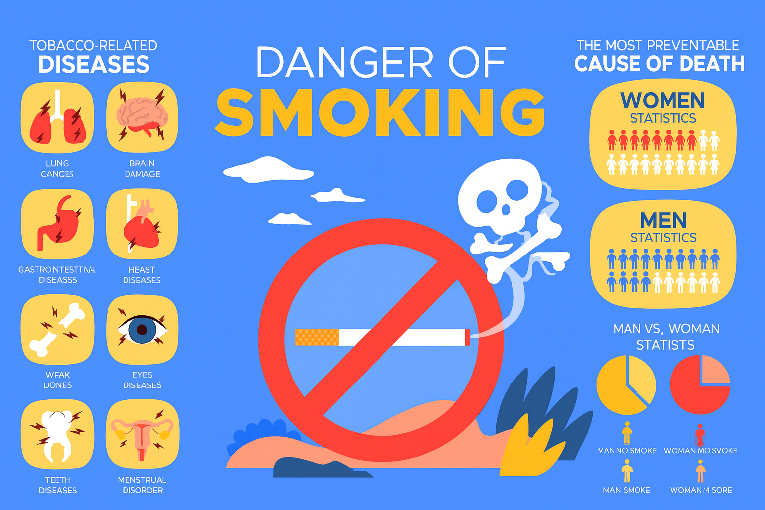 Dange of smoking so quit  with nicotine dependence treatment
