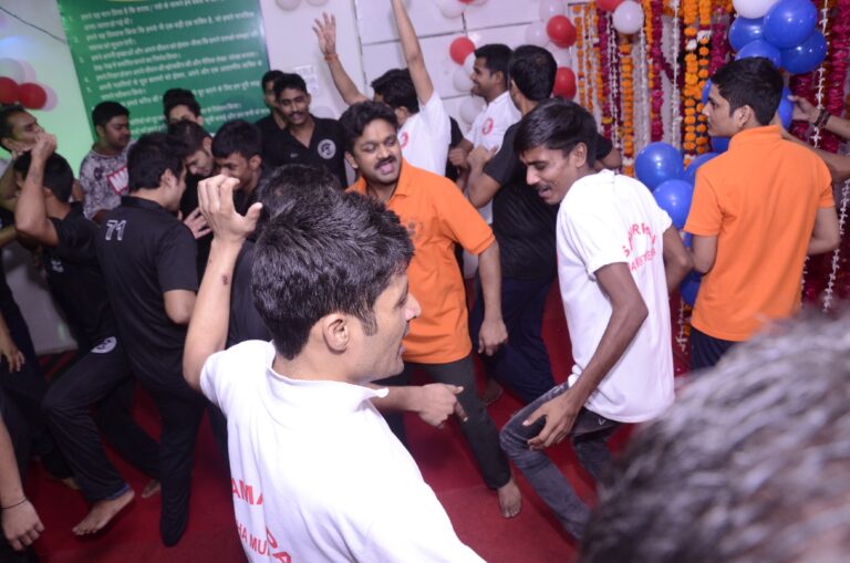 Festive activity organized inside recovery facility.