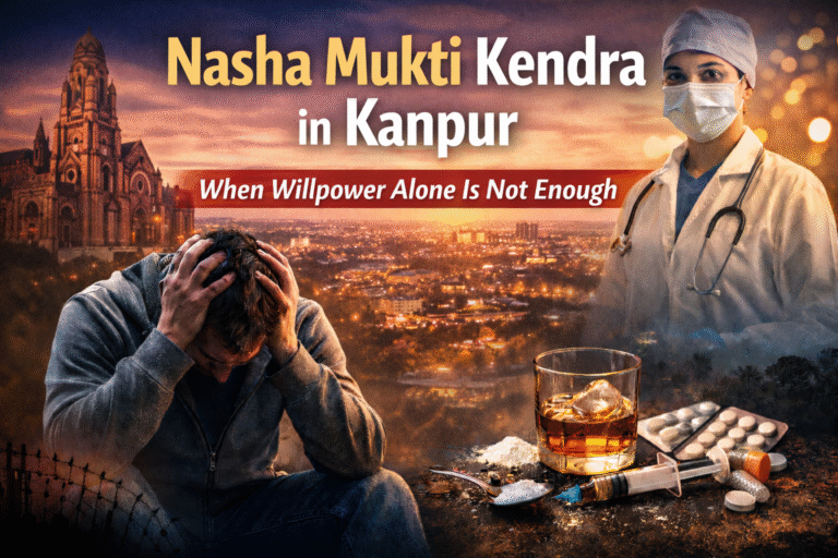 Nasha Mukti Kendra in Kanpur — When Willpower Alone Is Not Enough