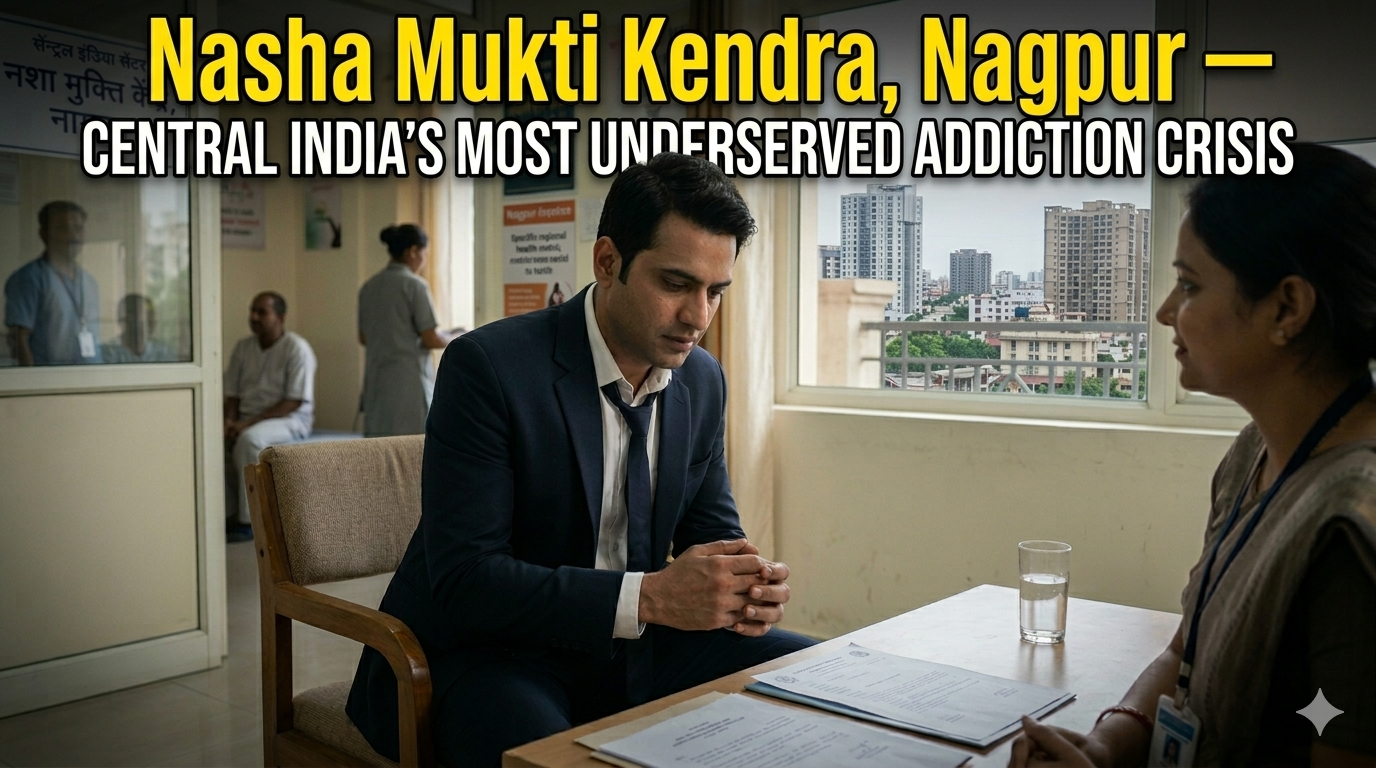 Nasha Mukti Kendra in Nagpur — Central India's Most Underserved Addiction Crisis.