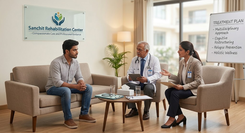 Professional rehabilitation treatment at Sanchit Rehab
