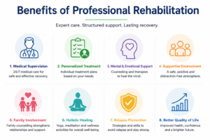 Benefits of professional rehabilitation