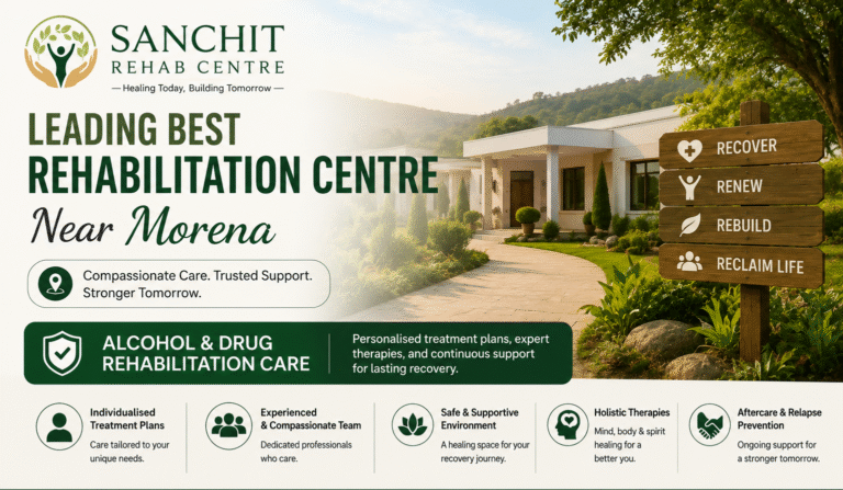 Leading Best Rehabilitation Centre Near Morena | Alcohol & Drug Rehabilitation Care