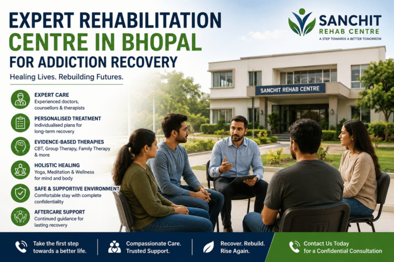 Expert Rehabilitation Centre in Bhopal for Addiction Recovery | Sanchit Rehab Centre