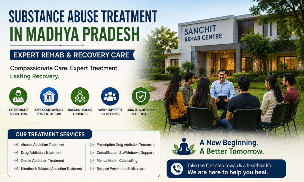 Substance Abuse Treatment in Madhya Pradesh | Expert Rehab & Recovery Care