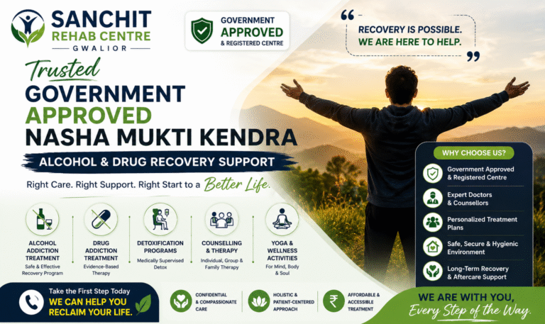 Trusted Government Approved Nasha Mukti Kendra | Alcohol & Drug Recovery Support