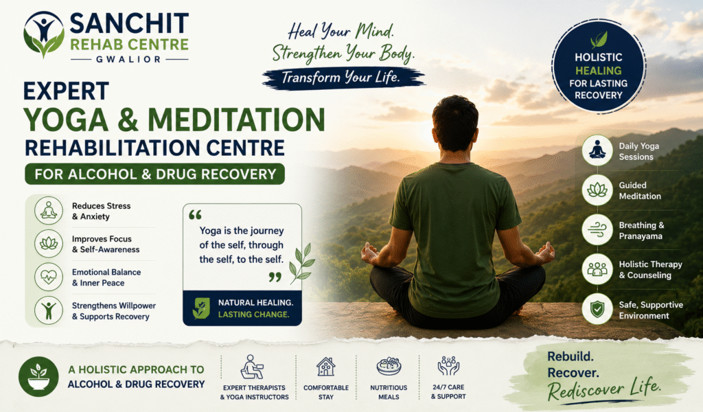 Expert Yoga and Meditation Rehabilitation Centre | Holistic Healing for Alcohol & Drug Recovery