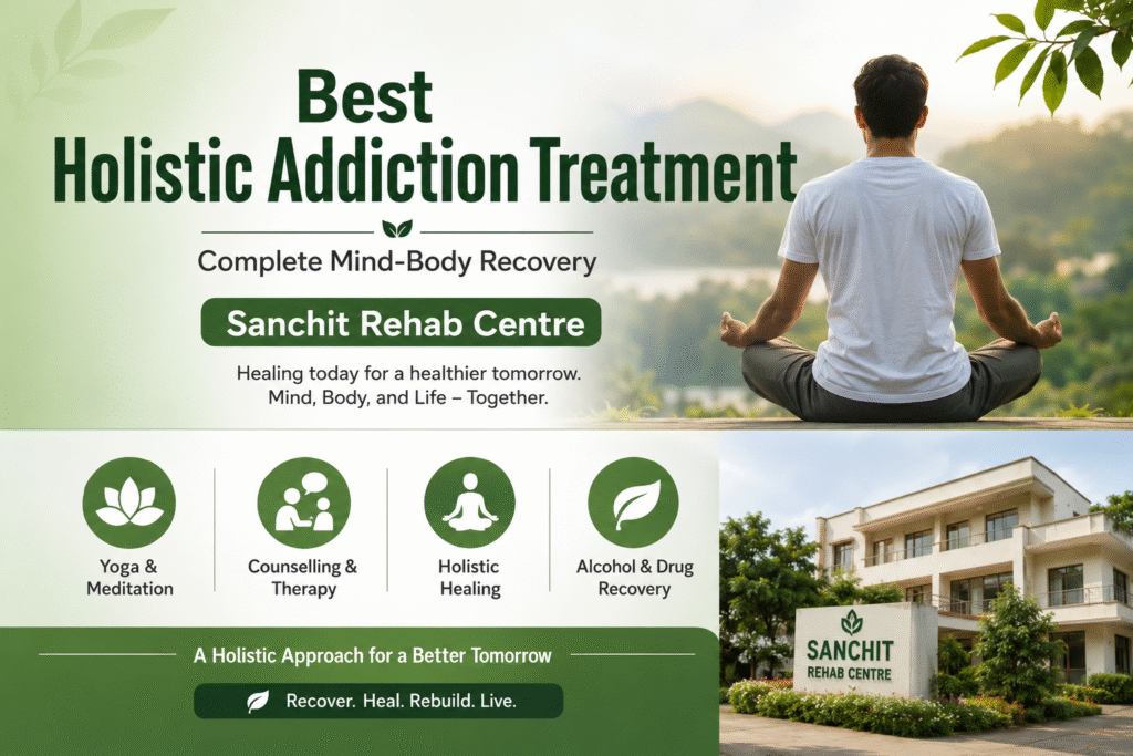 Best Holistic Addiction Treatment | Complete Mind-Body Recovery – Sanchit Rehab Centre