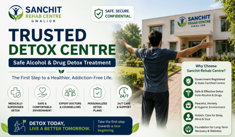 Trusted Detox Centre | Safe Alcohol & Drug Detox Treatment – Sanchit Rehab Centre
