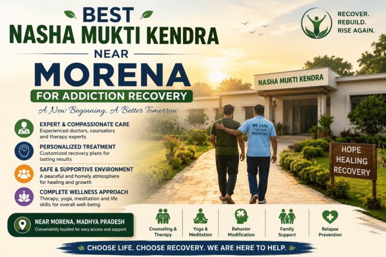 Best Nasha Mukti Kendra Near Morena for Addiction Recovery