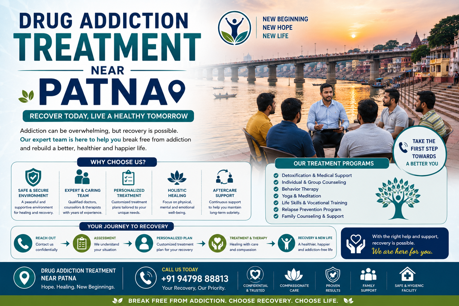 Drug Addiction Treatment Near Patna