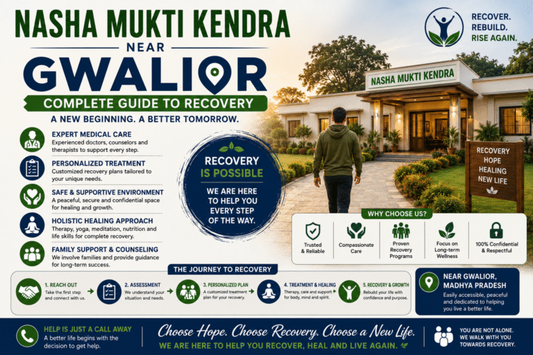 Nasha Mukti Kendra Near Gwalior Complete Guide to Recovery