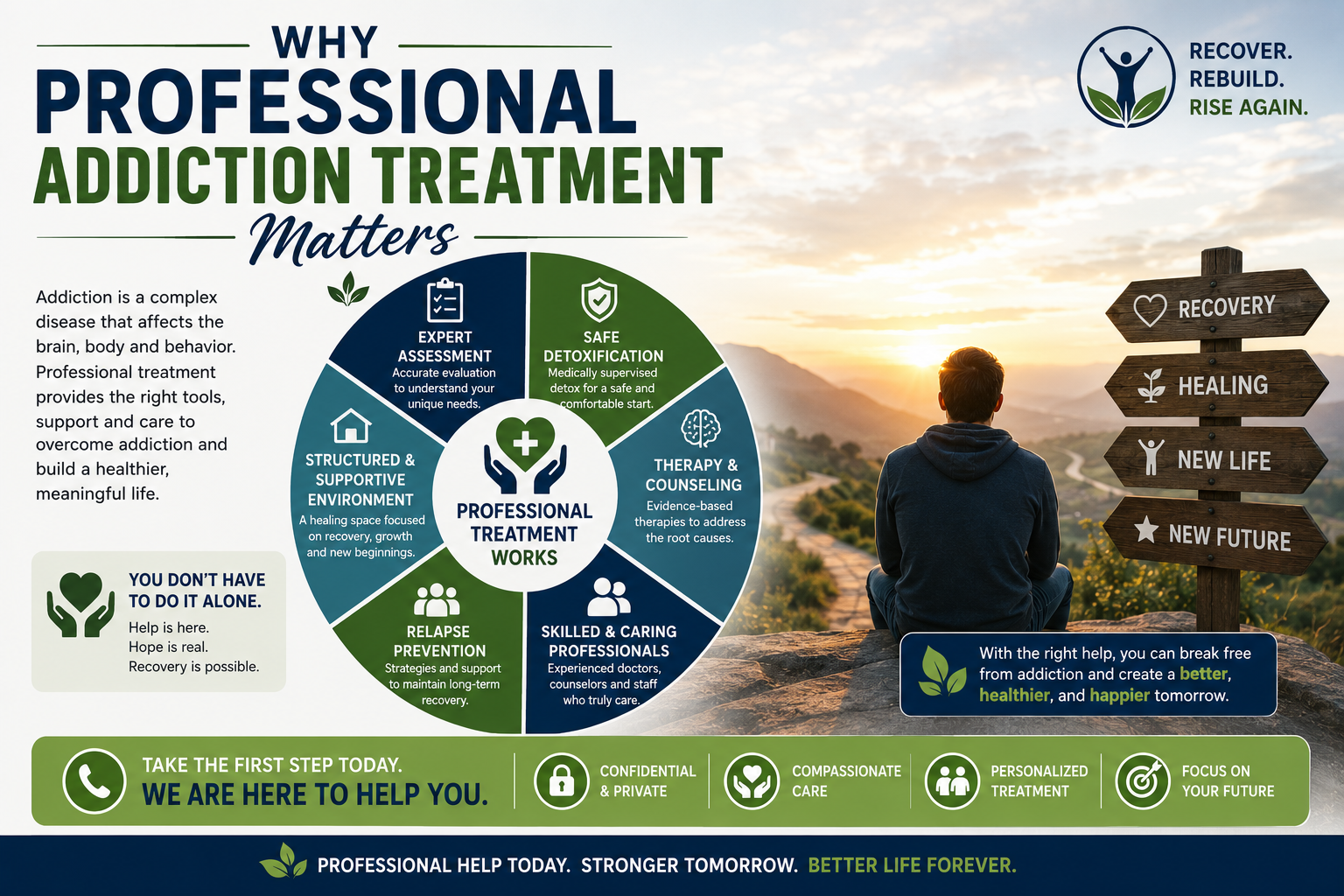 Why professional addiction treatment matters