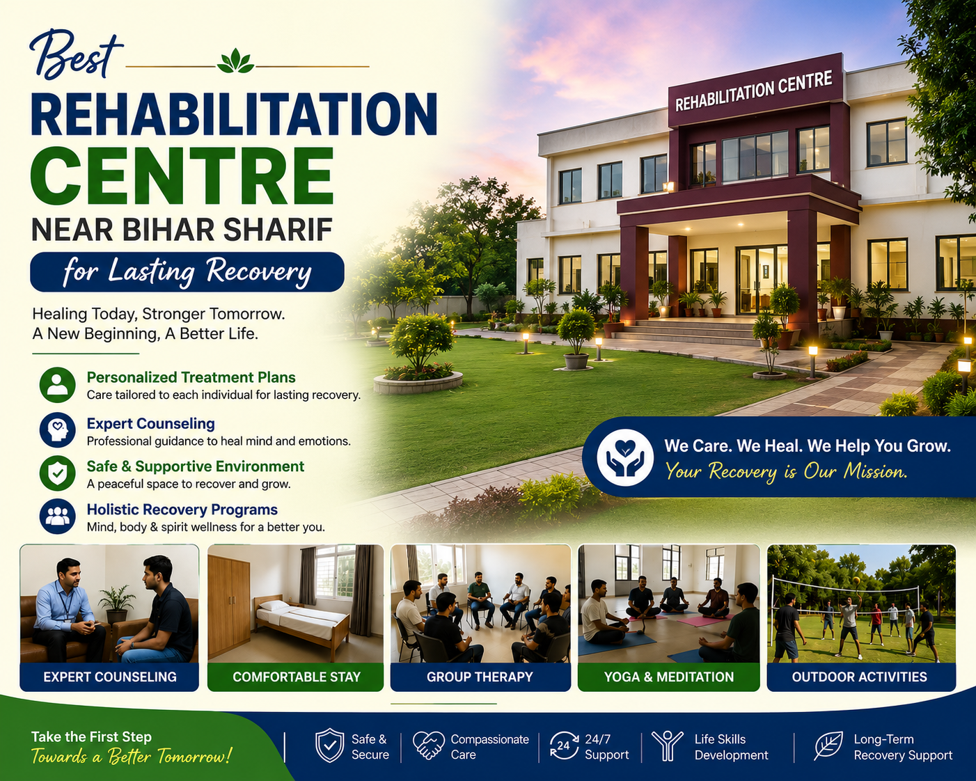 Best Rehabilitation Centre Near Bihar Sharif for Lasting Recovery