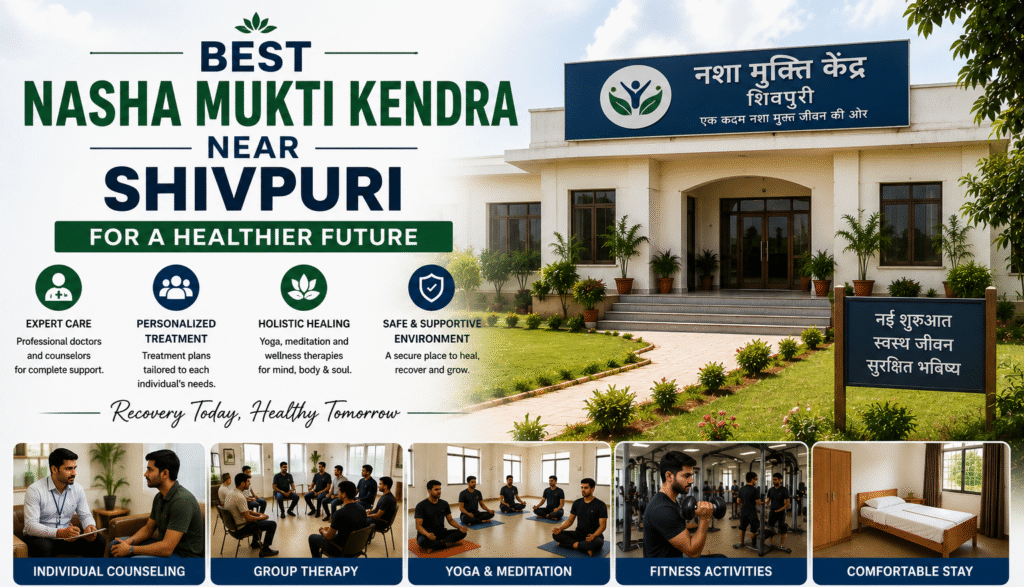 Alt Text: Best Nasha Mukti Kendra Near Shivpuri for a Healthier Future