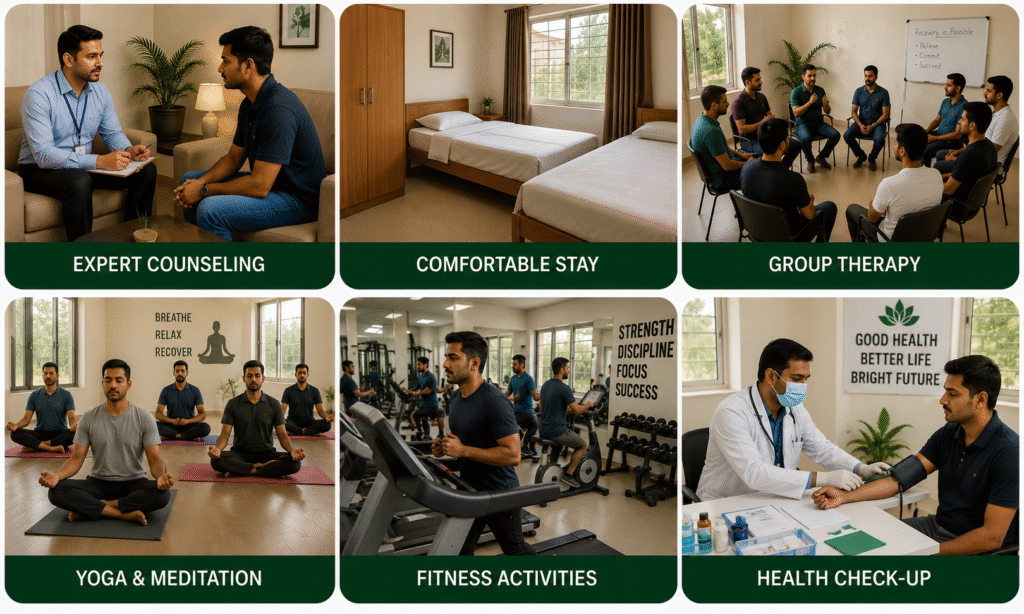 A New Beginning: Trusted Rehab Centre Near Gwalior for Lasting Recovery