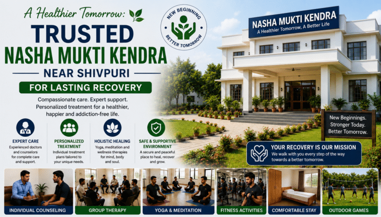 A Healthier Tomorrow: Trusted Nasha Mukti Kendra Near Shivpuri