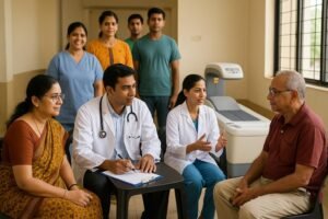 Medical Check-Up at Sanchit Nasha Mukti Kendra