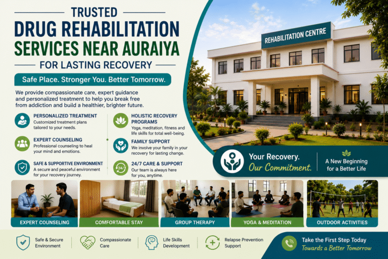 Trusted Drug Rehabilitation Services Near Auraiya for Lasting Recovery
