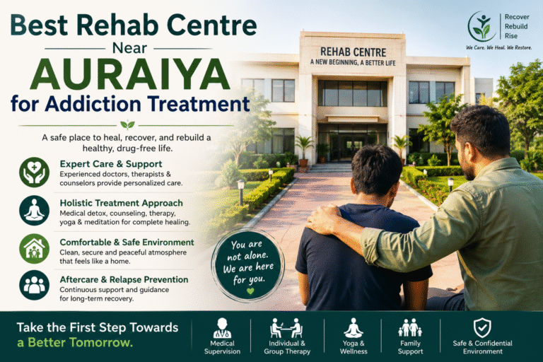 Best Rehab Centre Near Auraiya for Addiction Treatment