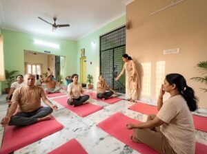 Yoga and Wellness Activities at Rehab Centre