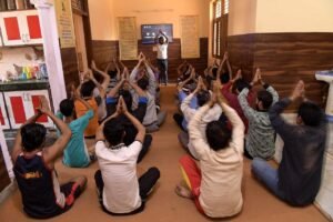 Yoga and Wellness Activities at Rehab Centre