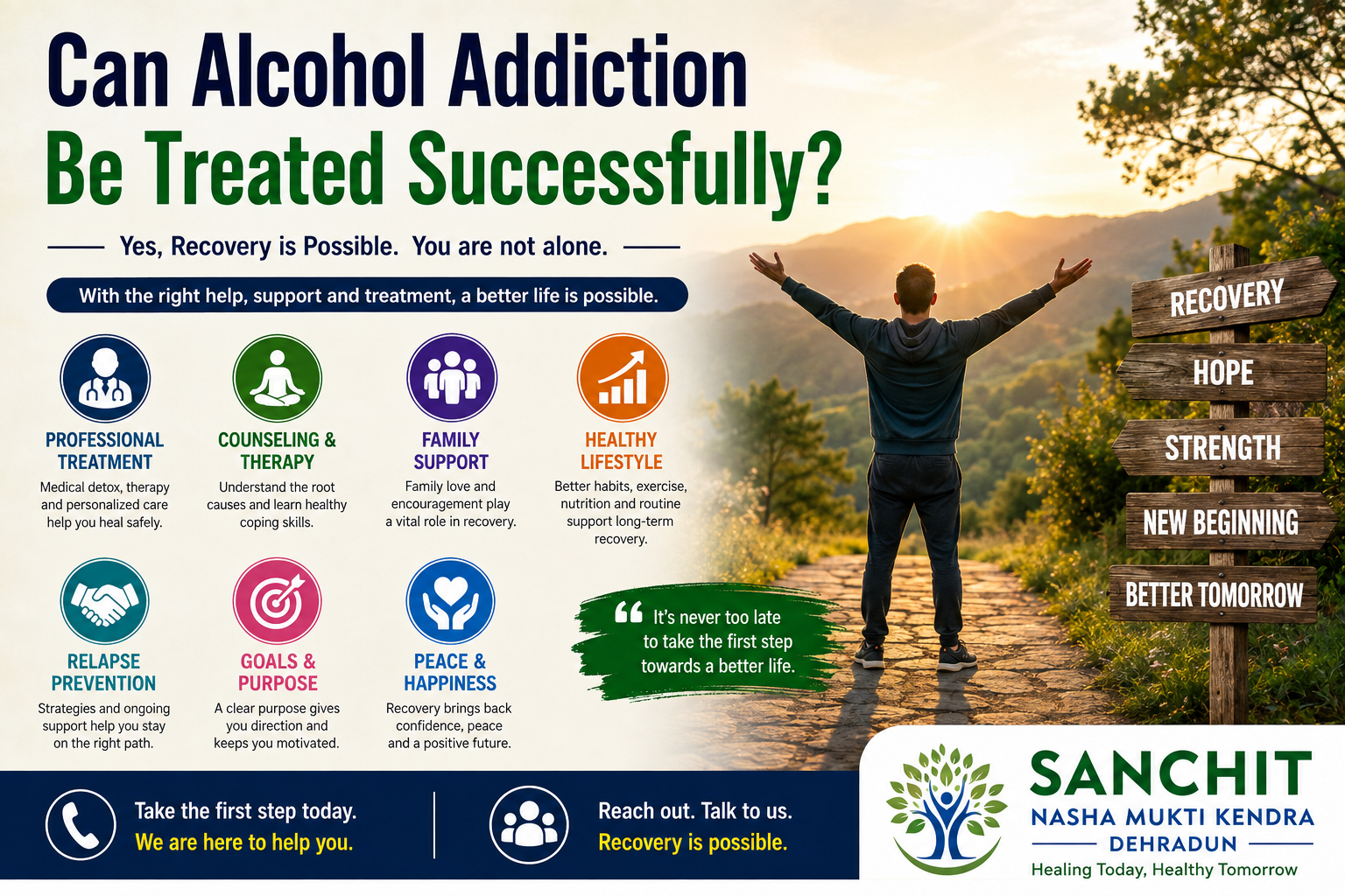 Can Alcohol Addiction Be Treated Successfully?