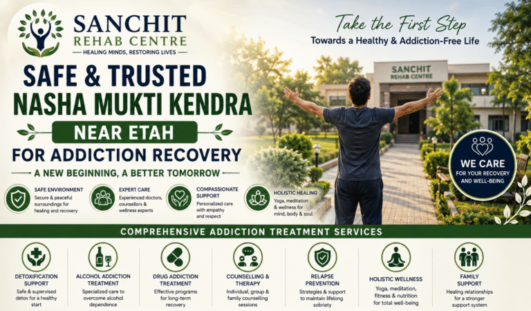 Safe & Trusted Nasha Mukti Kendra Near Etah for Addiction Recovery