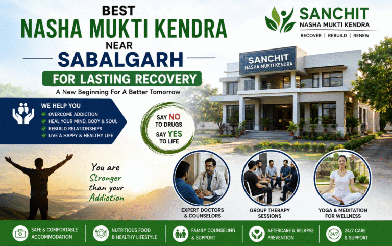 Best Nasha Mukti Kendra Near Sabalgarh for Lasting Recovery