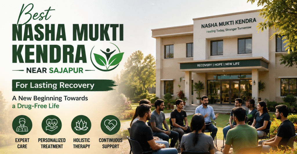 Best Nasha Mukti Kendra Near Sajapur for Lasting Recovery 