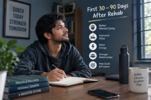 First 30-90 days after rehab